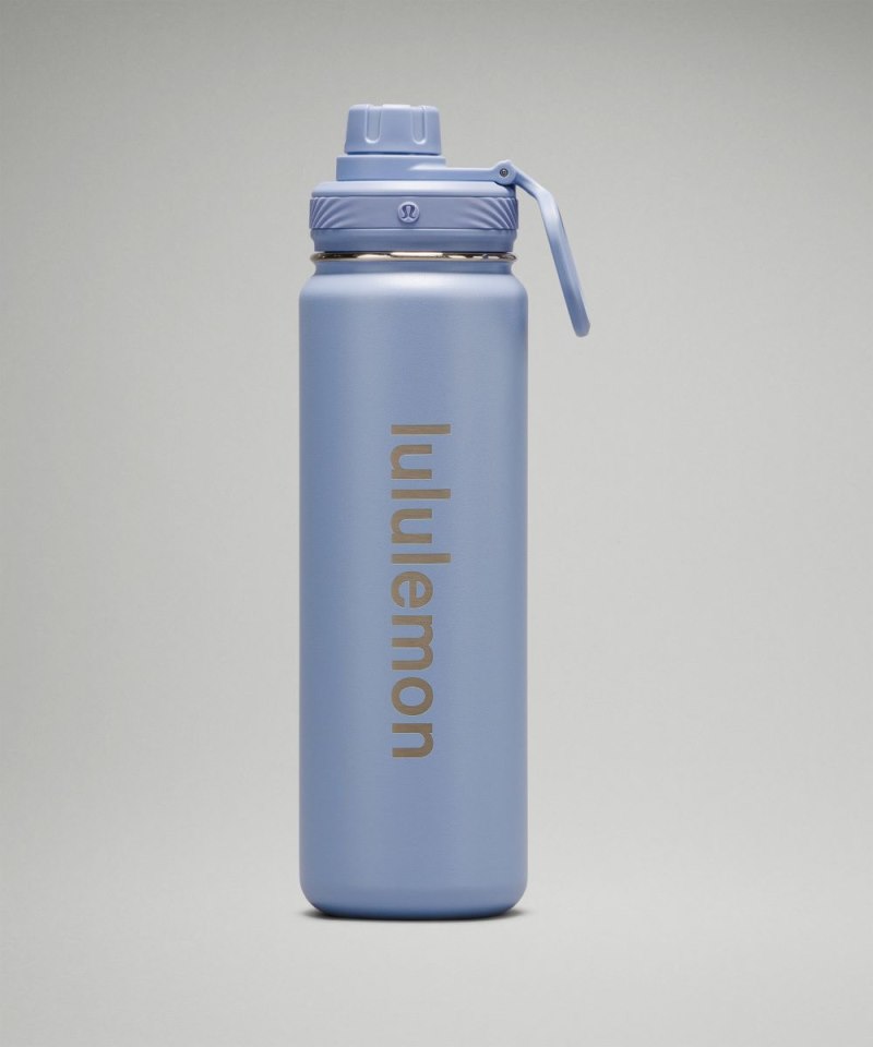 Lululemon | Women's Back To Life Sport Bottle 24oz Blue Linen