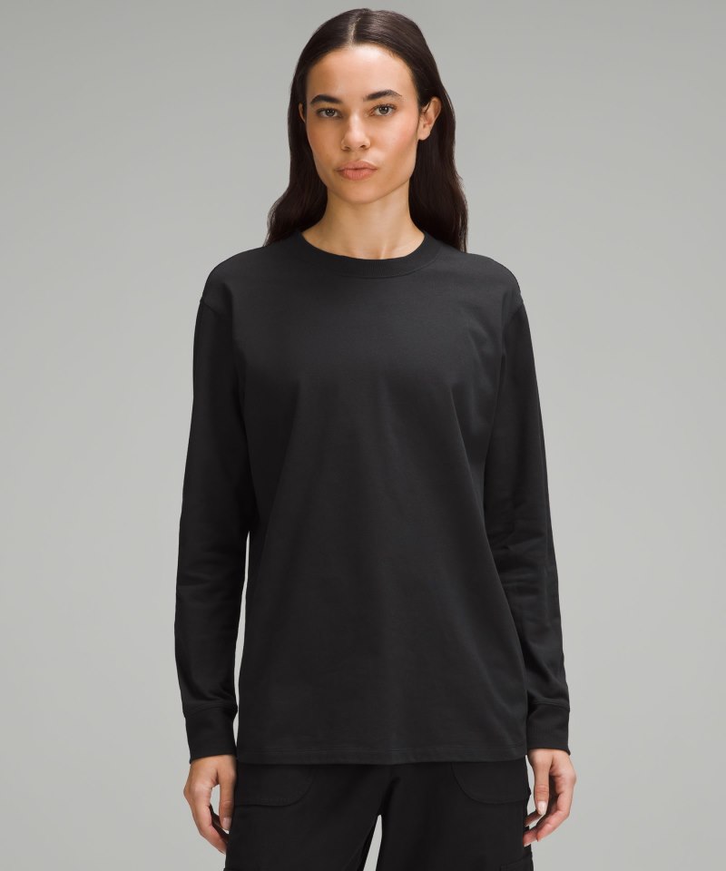 Lululemon | Women's All Yours Heavyweight Long-Sleeve Shirt Black