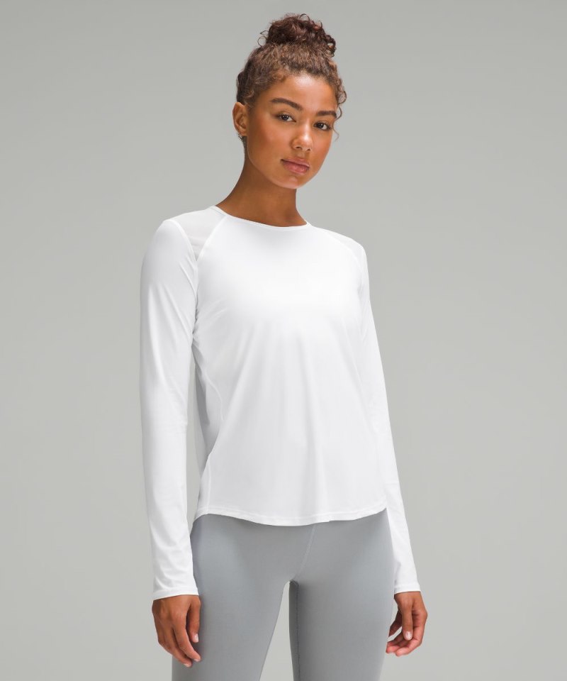 Lululemon | Women's Sculpt Long-Sleeve Shirt White