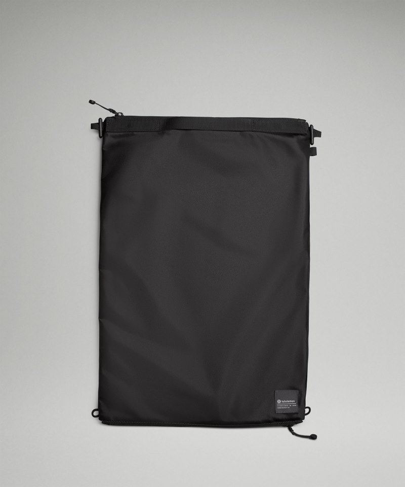 Lululemon | Women's Travel Laundry Bag 12L Black / Detours Welcome Emboss Black