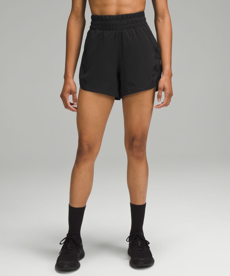 Lululemon | Women's Track That High-Rise Lined Short 5"L Black