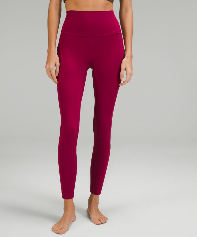 Lululemon | Women's Align High-Rise Pant with Pockets 25"L Pomeg