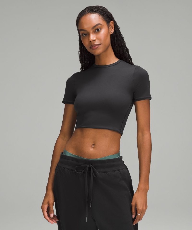 Lululemon | Women's Wundermost Ultra-Soft Nulu Crewneck Cropped