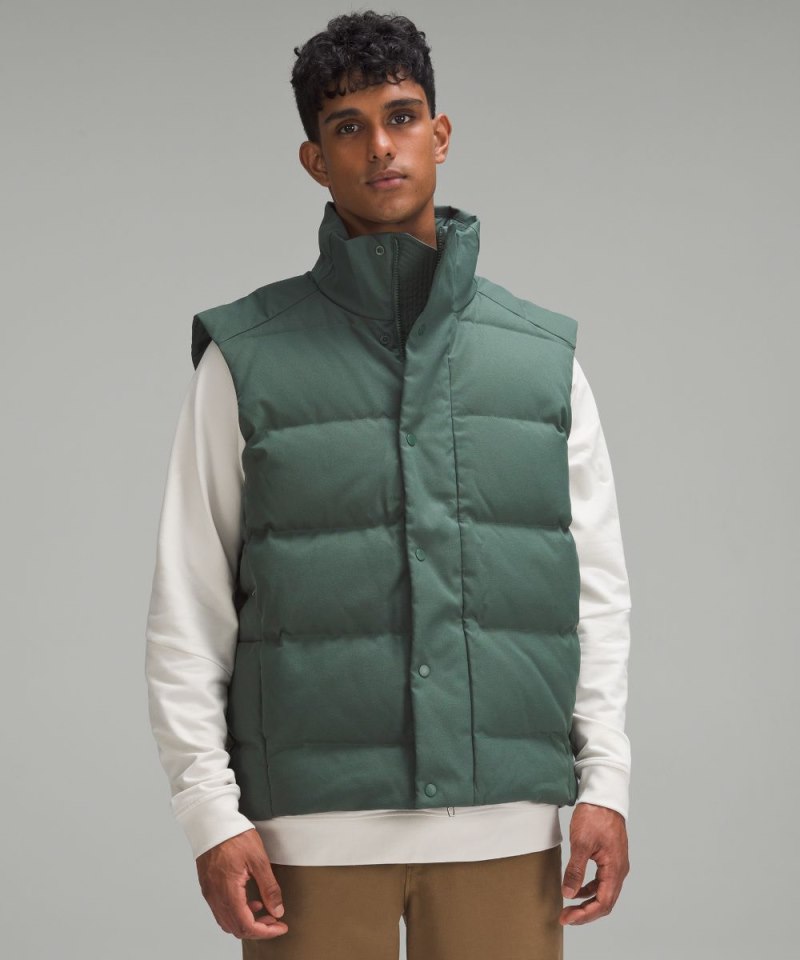 Lululemon | Men's Wunder Puff Vest Tech Canvas Dark Forest