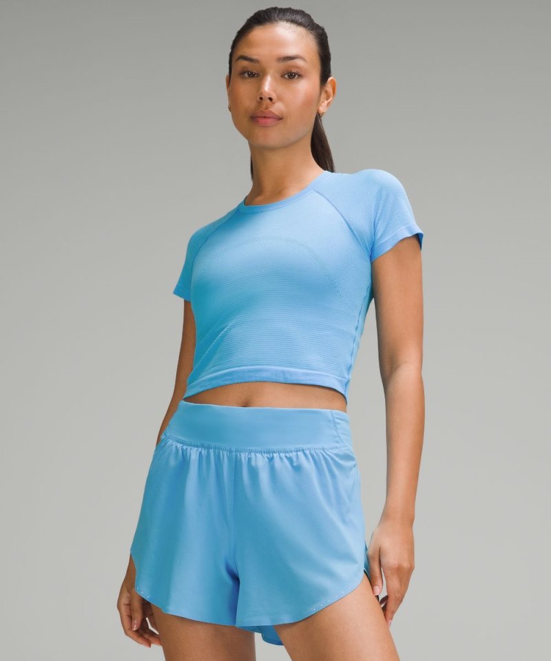 Lululemon | Women's Swiftly Tech Cropped Short-Sleeve Shirt 2.0