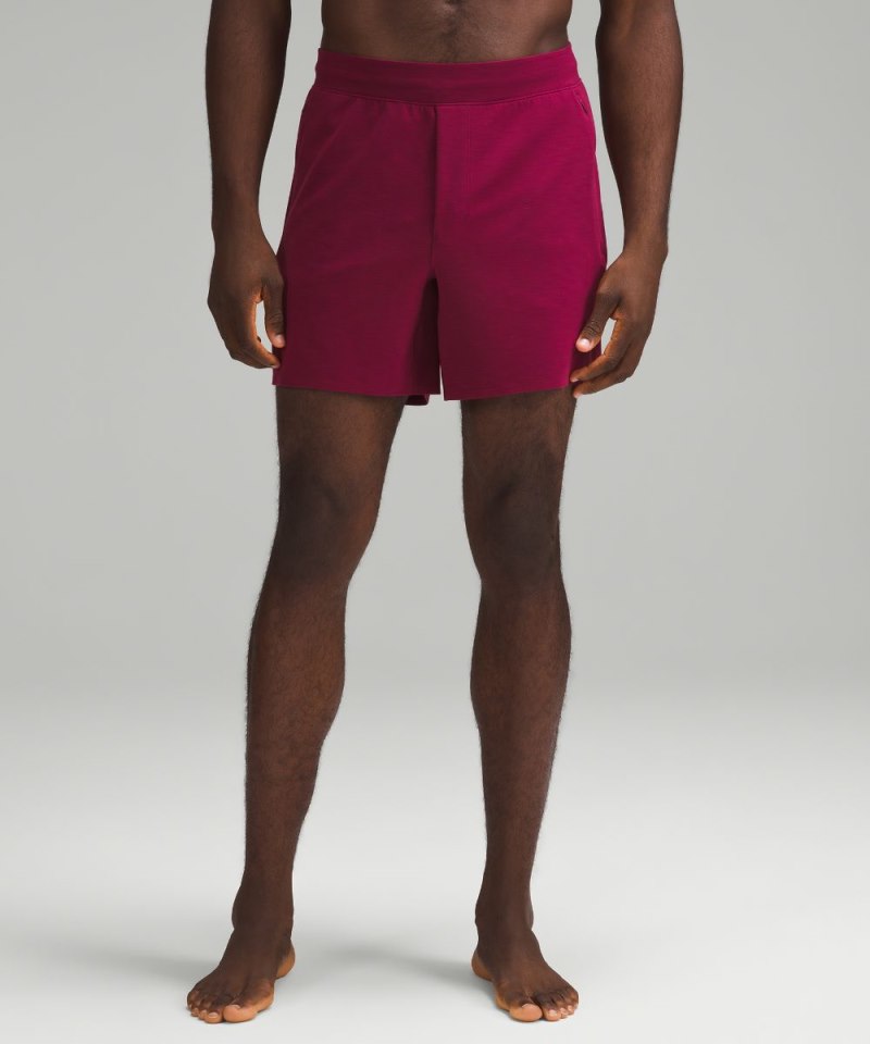 Lululemon | Men's Balancer Short 6"L Heathered Deep Luxe