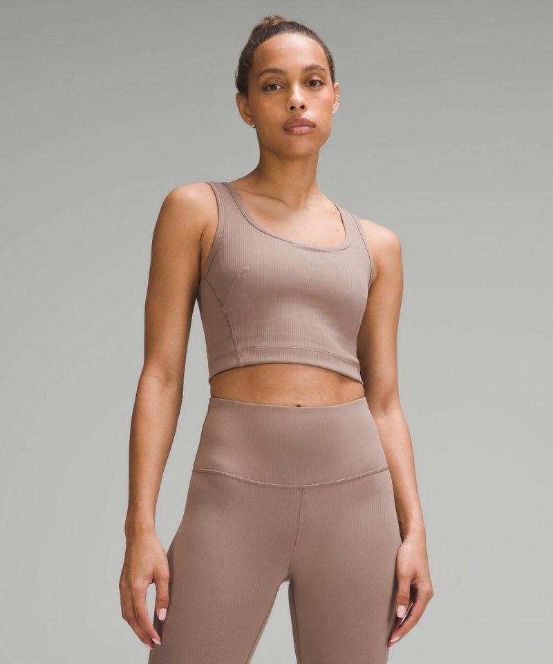 Lululemon | Women's Wunder Train Scoop-Neck Ribbed Tank Top Medi