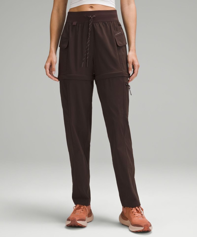 Lululemon | Women's Convertible High-Rise Hiking Pant Espresso (