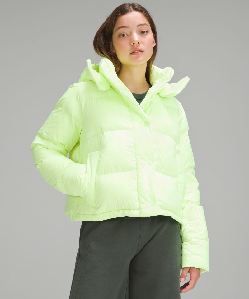 Lululemon | Women's Wunder Puff Cropped Jacket Faded Zap