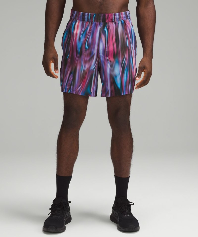 Lululemon | Men's Pace Breaker Linerless Short 7"L Chroma Blur Multi