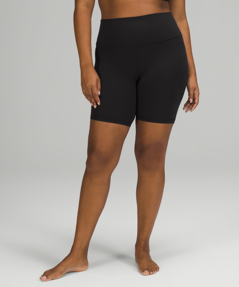 Lululemon | Women's Align High-Rise Short 8"L Logo Black