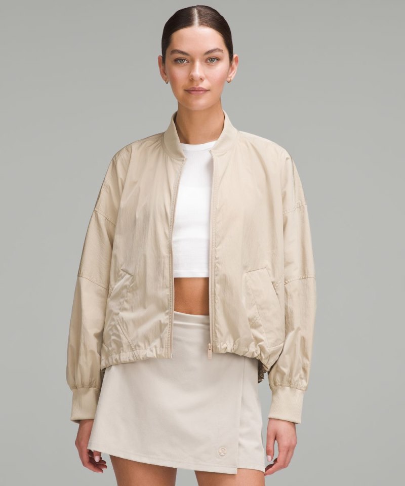 Lululemon | Women's Lightweight Hem-Cinch Bomber Jacket Trench