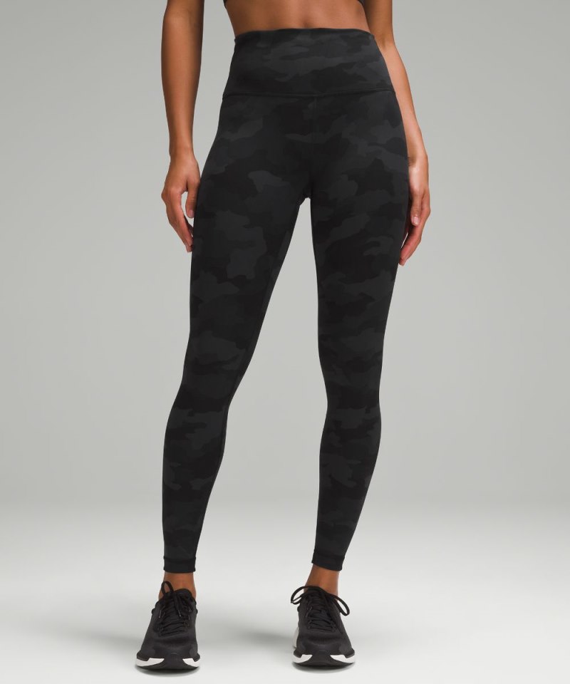 Lululemon | Women's Wunder Train High-Rise Tight 28"L Heritage 365 Camo Deep Coal Multi