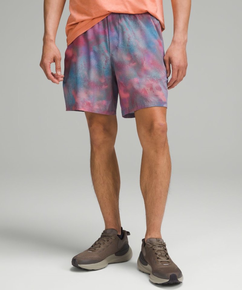 Lululemon | Men's Pace Breaker Lined Short 7"L Hazy Afterglow Multi