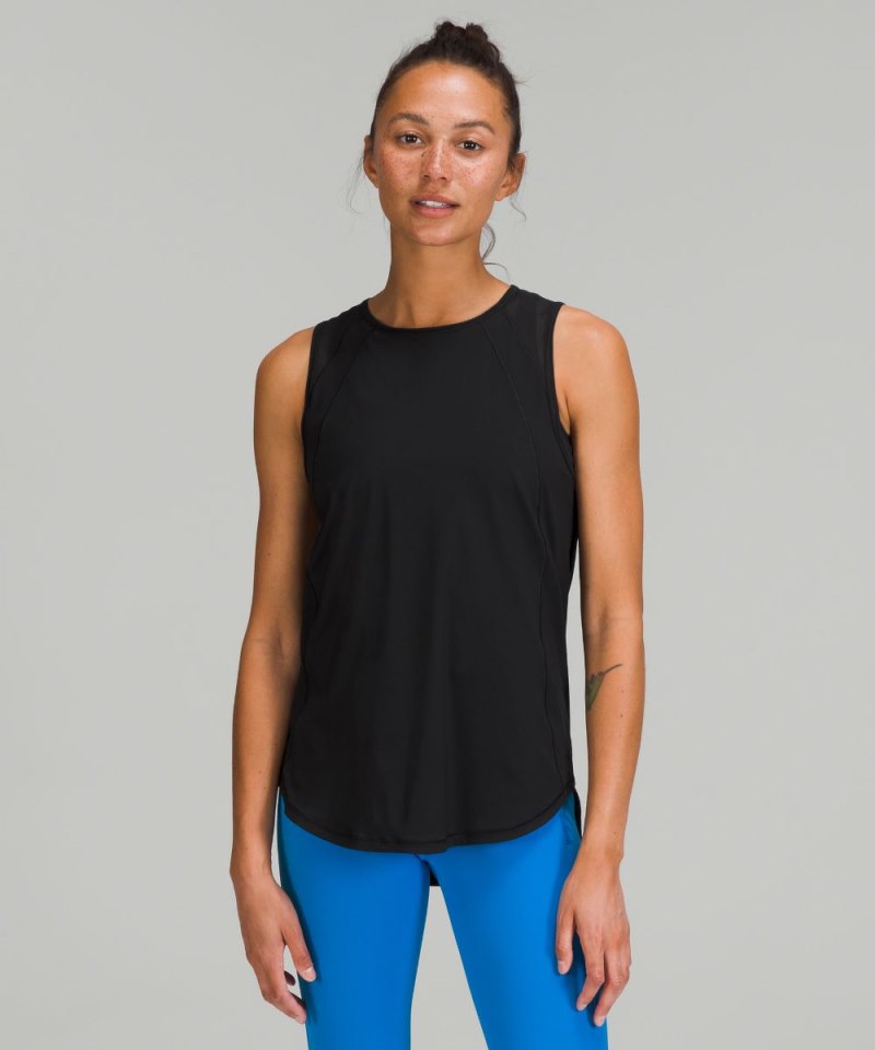 Lululemon | Women's Sculpt Tank Top Back Vent Black