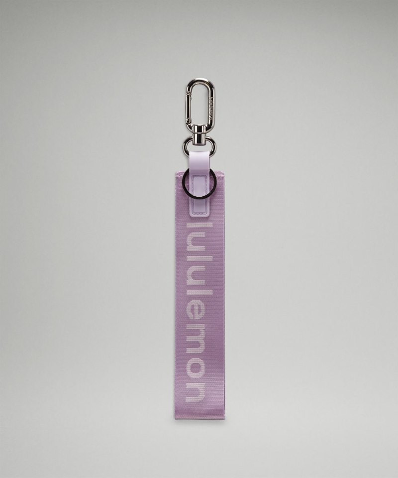 Lululemon | Women's Never Lost Keychain Lilac Ether / White Opal