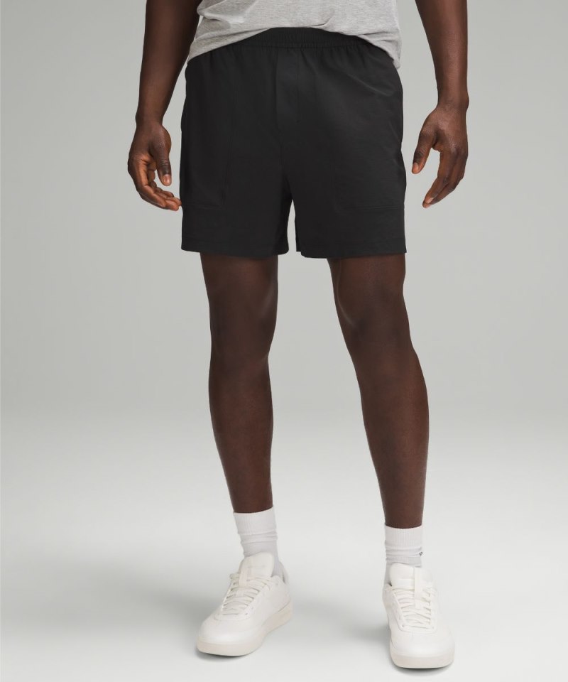 Lululemon | Men's Bowline Short 5"L Stretch Ripstop Black