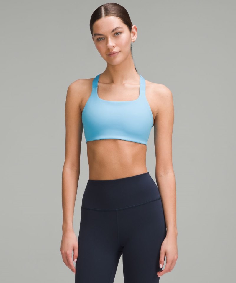 Lululemon | Women's Ultralu Square-Neck Workout Bra Medium Suppo