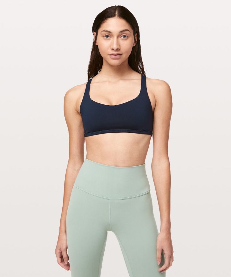 Lululemon | Women's Free to Be Bra - Wild Light Support, A / B Cup True Navy