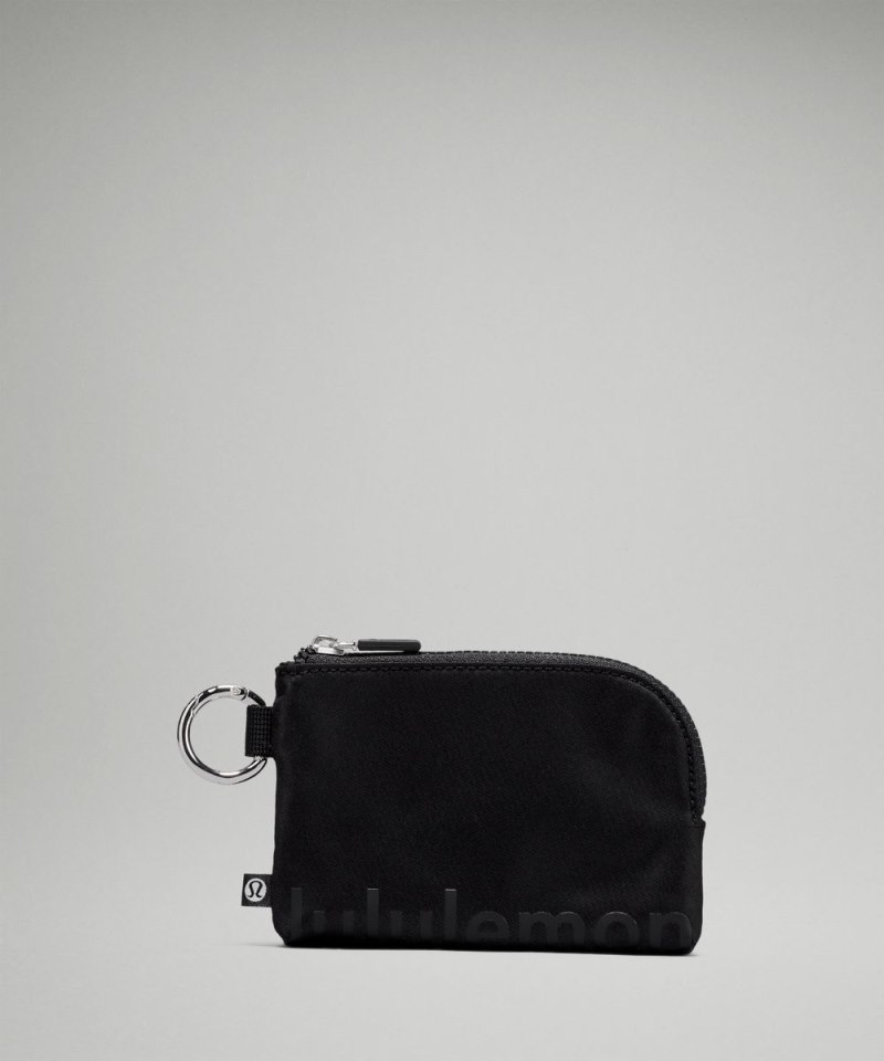 Lululemon | Women's Clippable Card Pouch Black