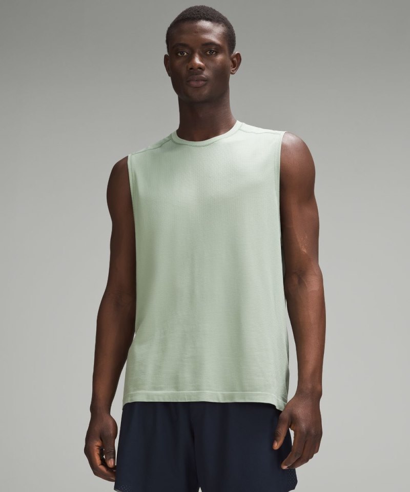 Lululemon | Men's Metal Vent Tech Sleeveless Shirt Updated Fit Palm Court / Palm Court