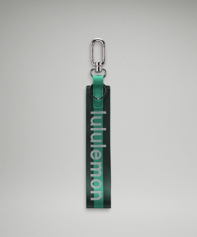 Lululemon | Women's Never Lost Keychain Wordmark Legacy Green /