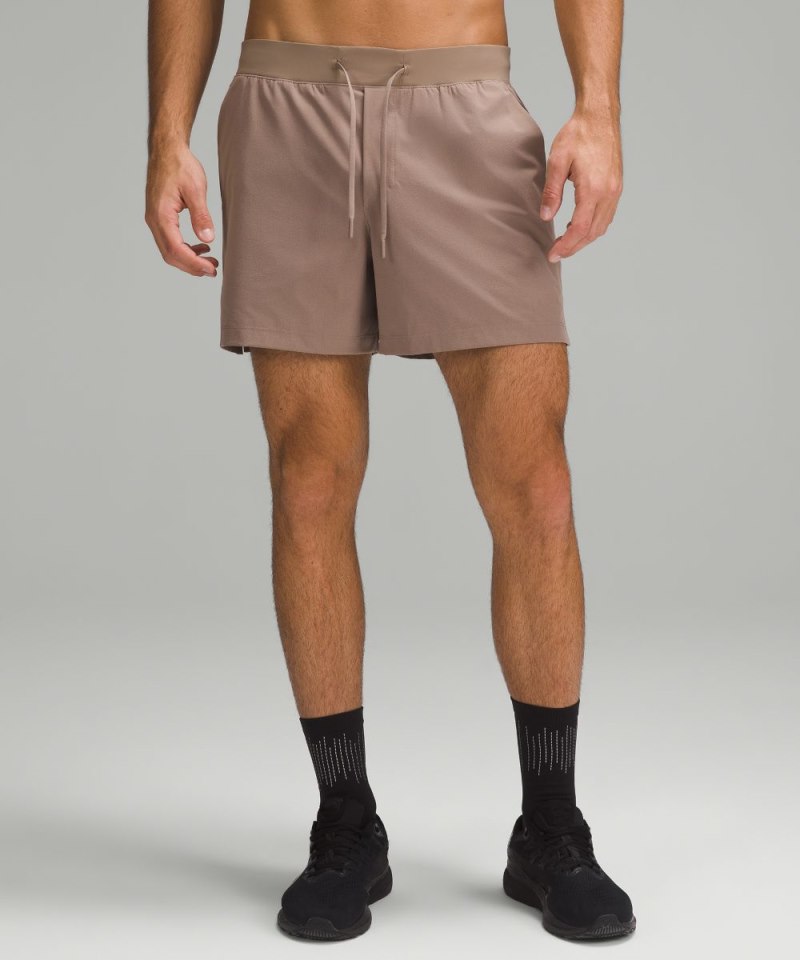 Lululemon | Men's Zeroed In Linerless Short 5"L Taupetastic