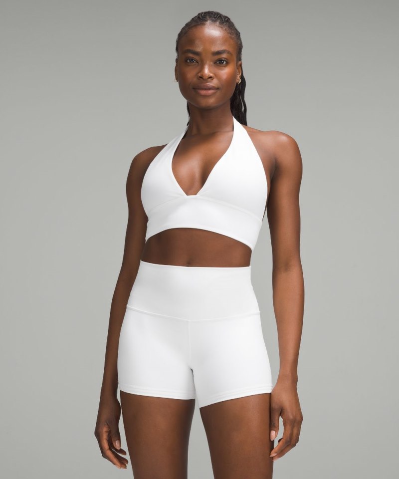 Lululemon | Women's Align Halter Bra Light Support, C / D Cup White