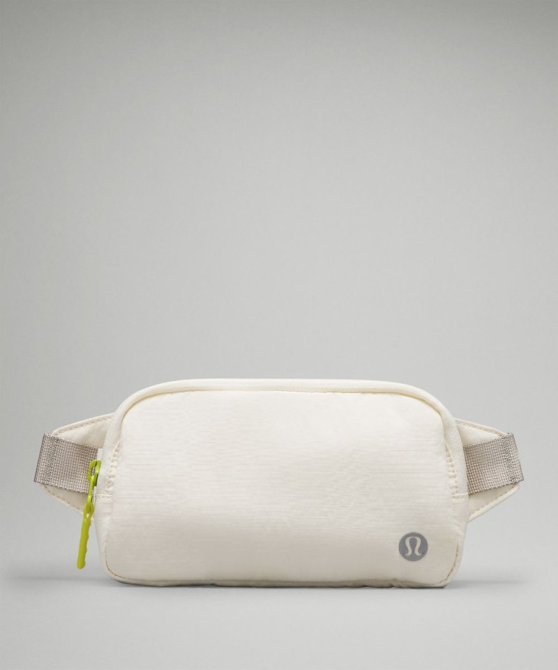 Lululemon | Women's Everywhere Belt Bag Mini Ripstop Wisp Yellow / Raw Linen / Lichen Lime