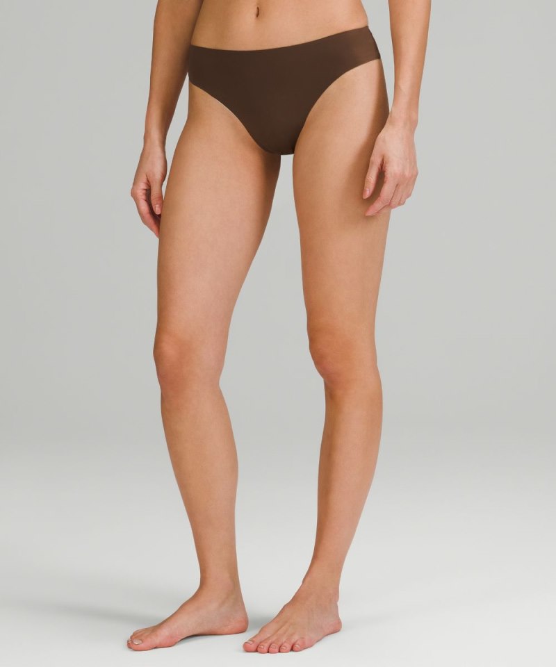 Lululemon | Women's InvisiWear Mid-Rise Thong Underwear Java (not available)