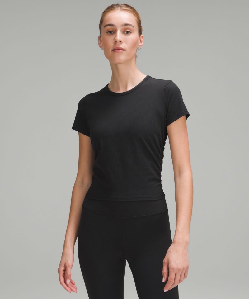 Lululemon | Women's All It Takes Ribbed Nulu T-Shirt Black