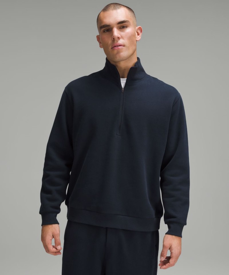 Lululemon | Men's Steady State Half Zip True Navy