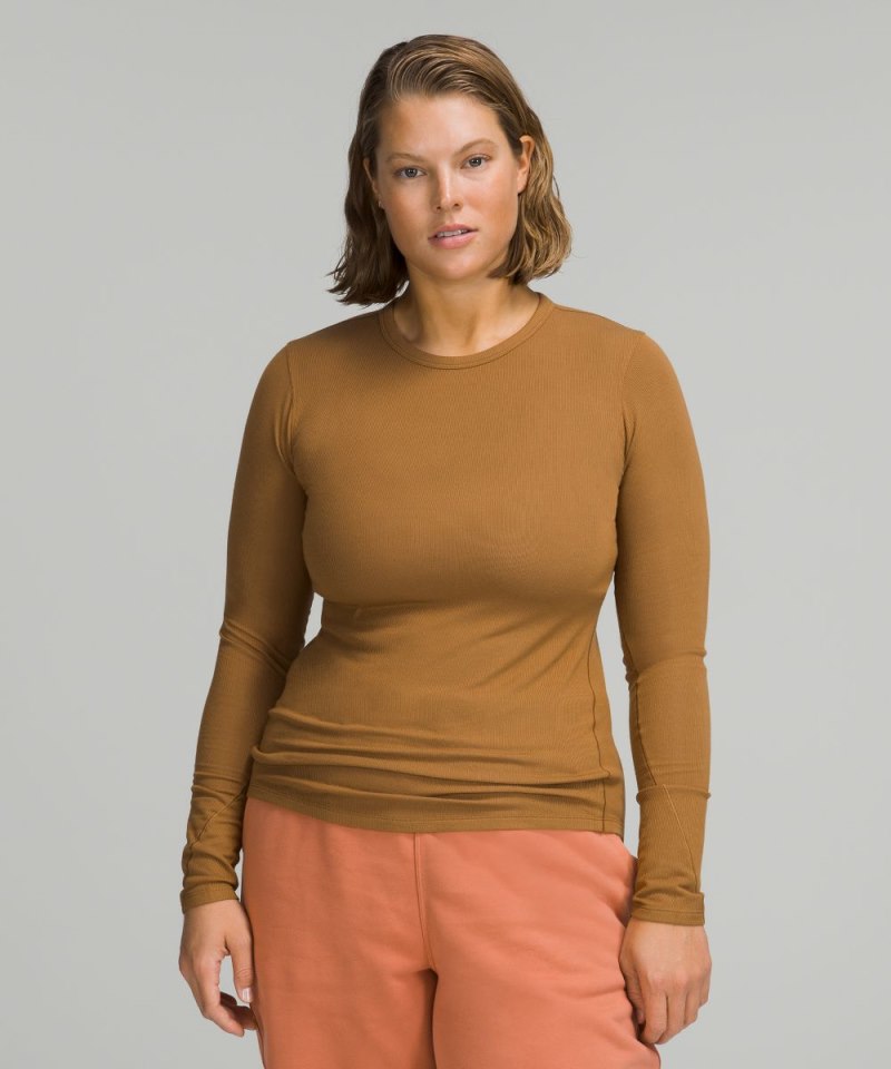 Lululemon | Women's Hold Tight Long-Sleeve Shirt Bold Beige