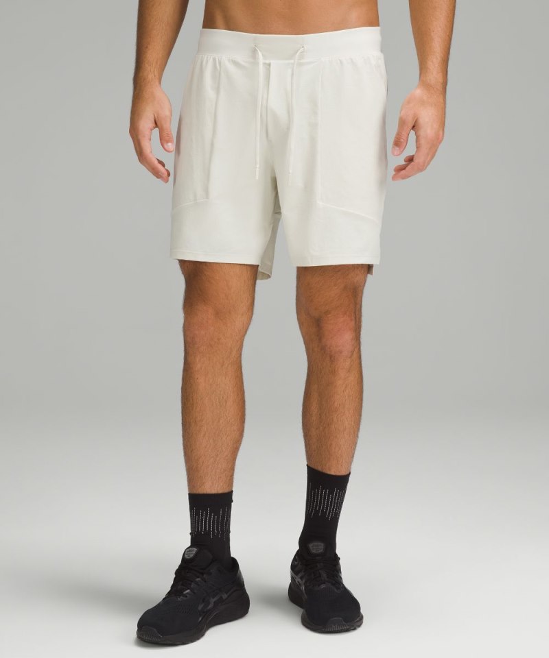 Lululemon | Men's License to Train Lined Short 7"L Bone