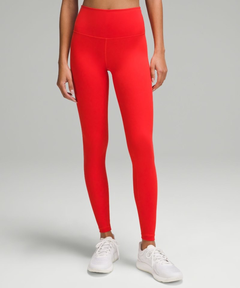 Lululemon | Women's Wunder Train High-Rise Tight 28"L Hot Heat