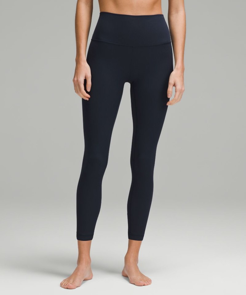 Lululemon | Women's Align High-Rise Ribbed Pant 25"L True Navy