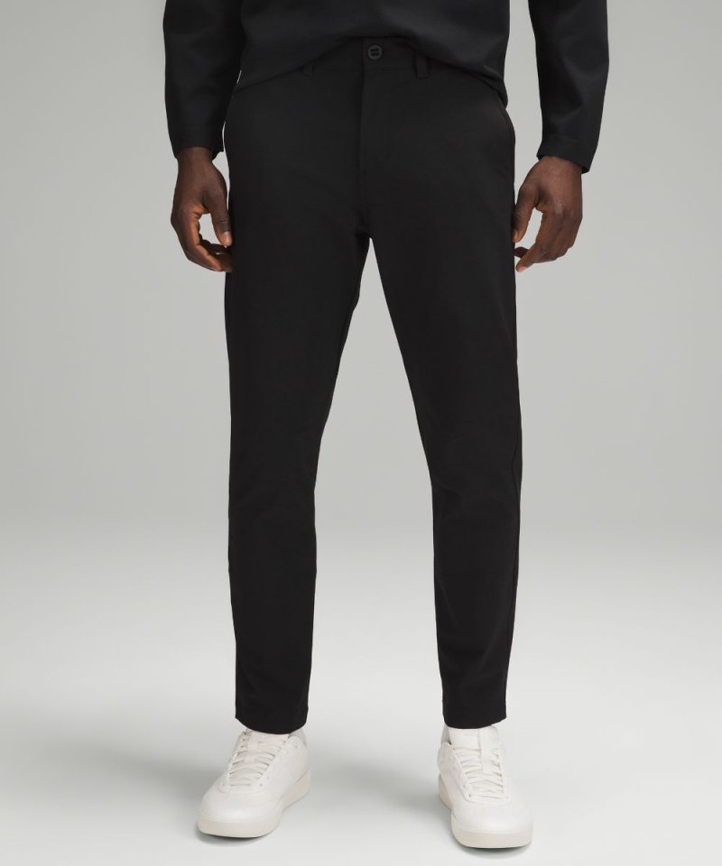 Lululemon | Men's Slim-Tapered Heavy Twill Trouser Black