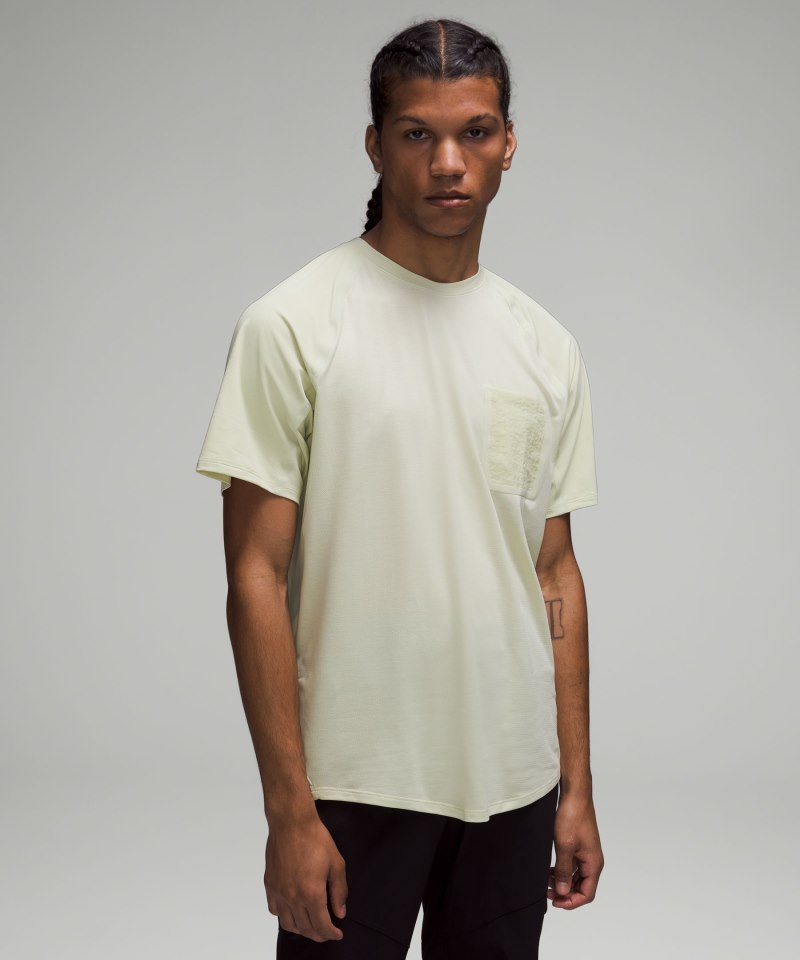 Lululemon | Men's Ventilated Hiking Short-Sleeve Shirt Dewy