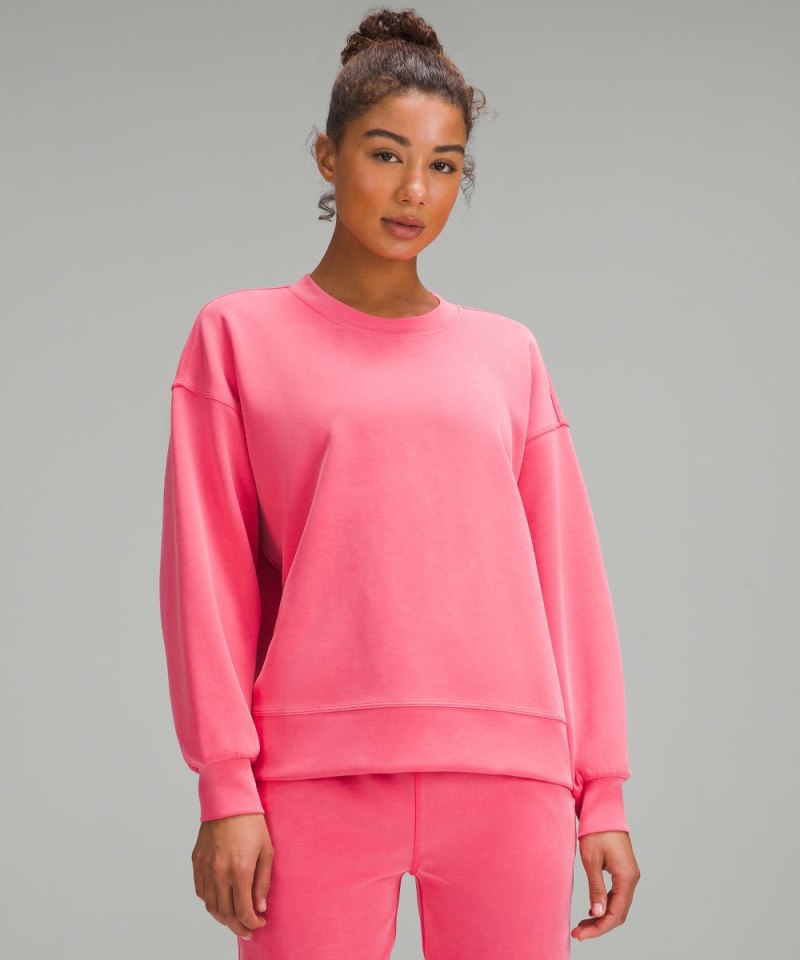 Lululemon | Women's Softstreme Crewneck Pullover Glaze Pink