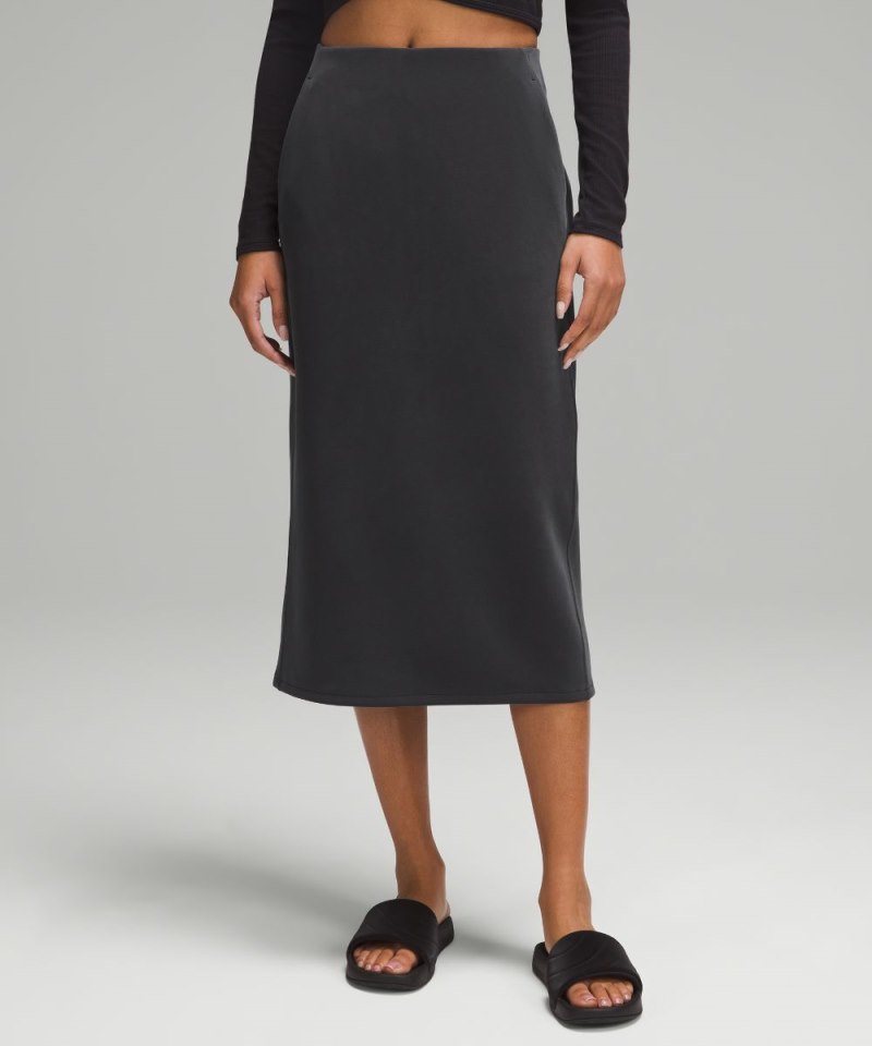 Lululemon | Women's Softstreme High-Rise Midi Skirt Black