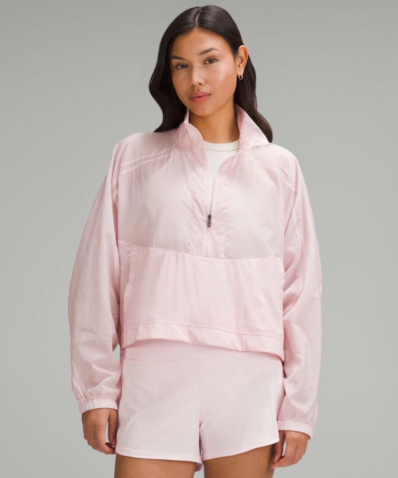 Lululemon | Women's Lightweight Woven Side-Snap Anorak Flush Pink