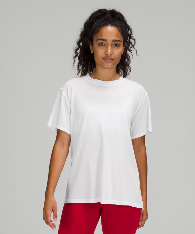 Lululemon | Women's All Yours Short-Sleeve T-Shirt Vitasea White