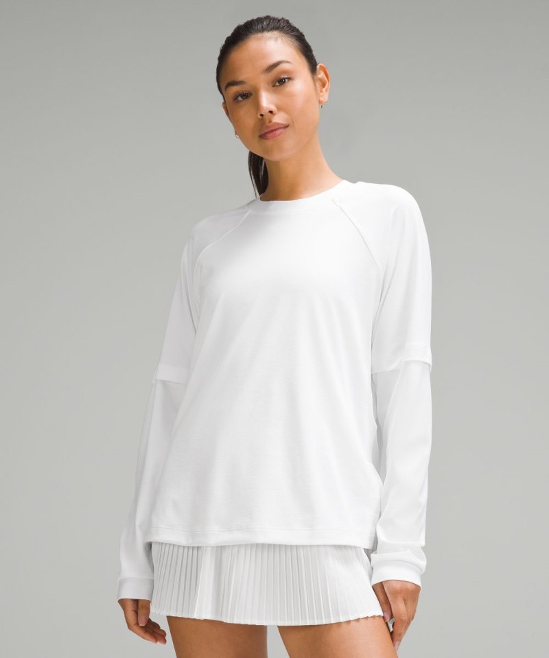 Lululemon | Women's Layered Long-Sleeve T-Shirt White