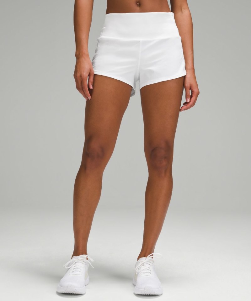 Lululemon | Women's Speed Up High-Rise Lined Short 2.5"L White