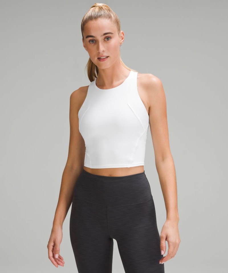 Lululemon | Women's Wunder Train Racerback Tank Top White