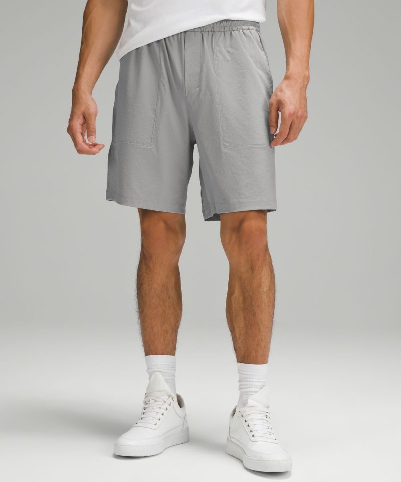 Lululemon | Men's Bowline Short 8"L Stretch Ripstop Rhino Grey