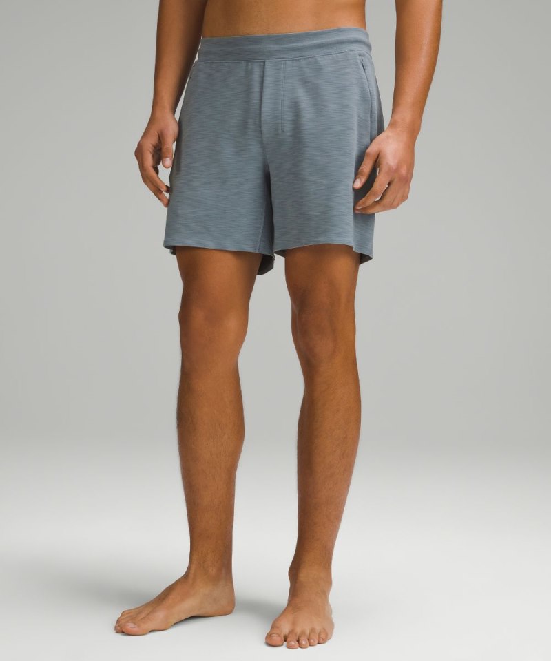 Lululemon | Men's Balancer Short 6"L Heathered Belgian Blue