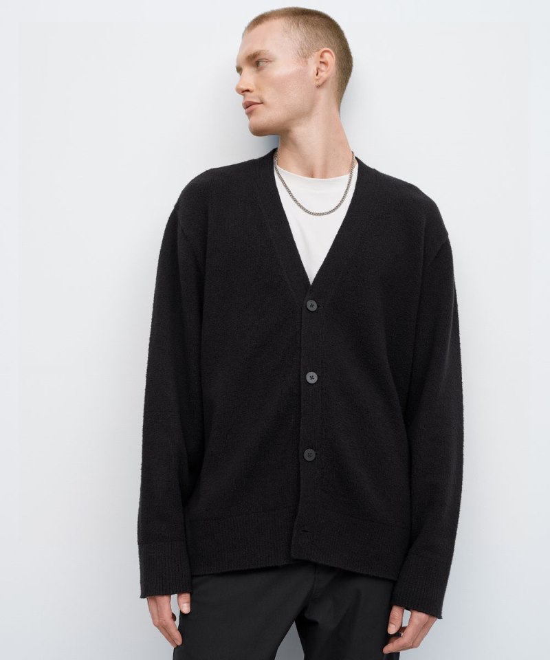 Lululemon | Men's Merino Wool-Blend Cardigan Black