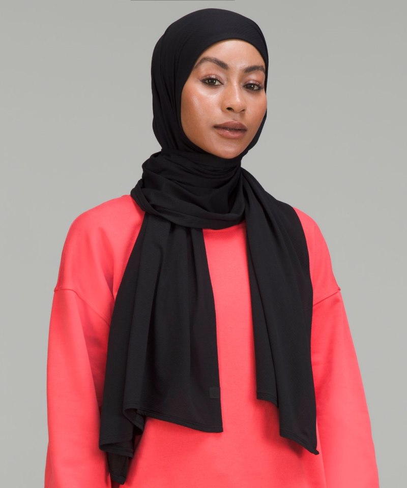 Lululemon | Women's WoScarf-Style Hijab Black