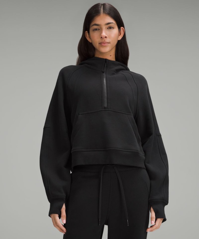 Lululemon | Women's Scuba Oversized Half-Zip Hoodie Black